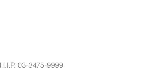 10.12_Thu Zepp DiverCity Open_17:30 / START_18:30 H.I.P._03-3475-9999